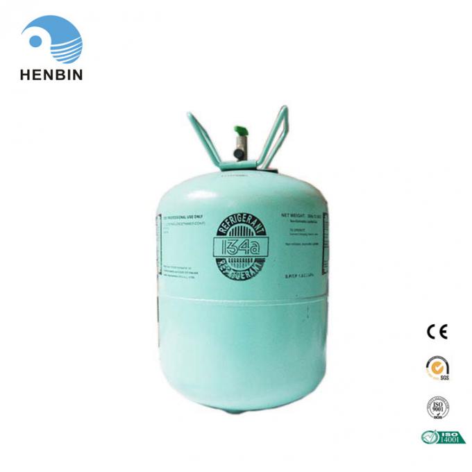 Factory Supply Disposable Cylinders 99.9% Purity 13.6 Kg R134A Refrigerant Gas