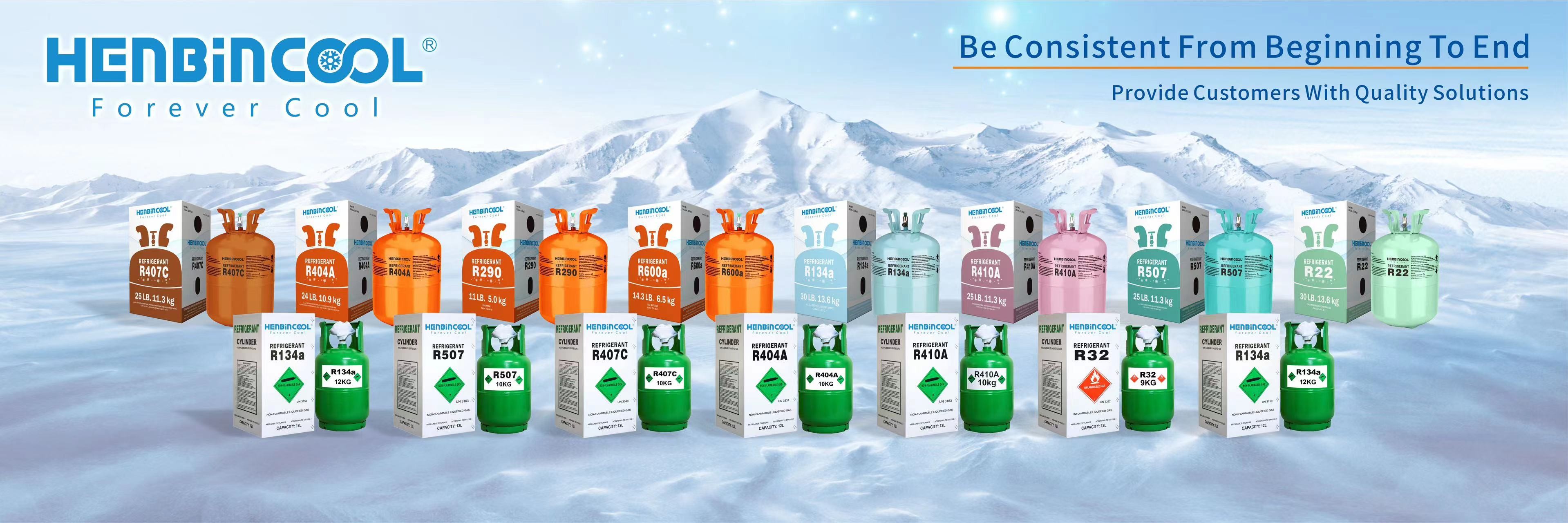 qualità Agente frigorifero HFC fabbrica